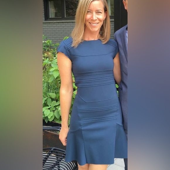 Maje Navy Darling dress - Picture 1 of 6